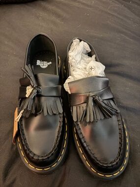 Dr. Martens Adrian Platform Loafers (says 7; closer to 9 w/~10" toe to heel)